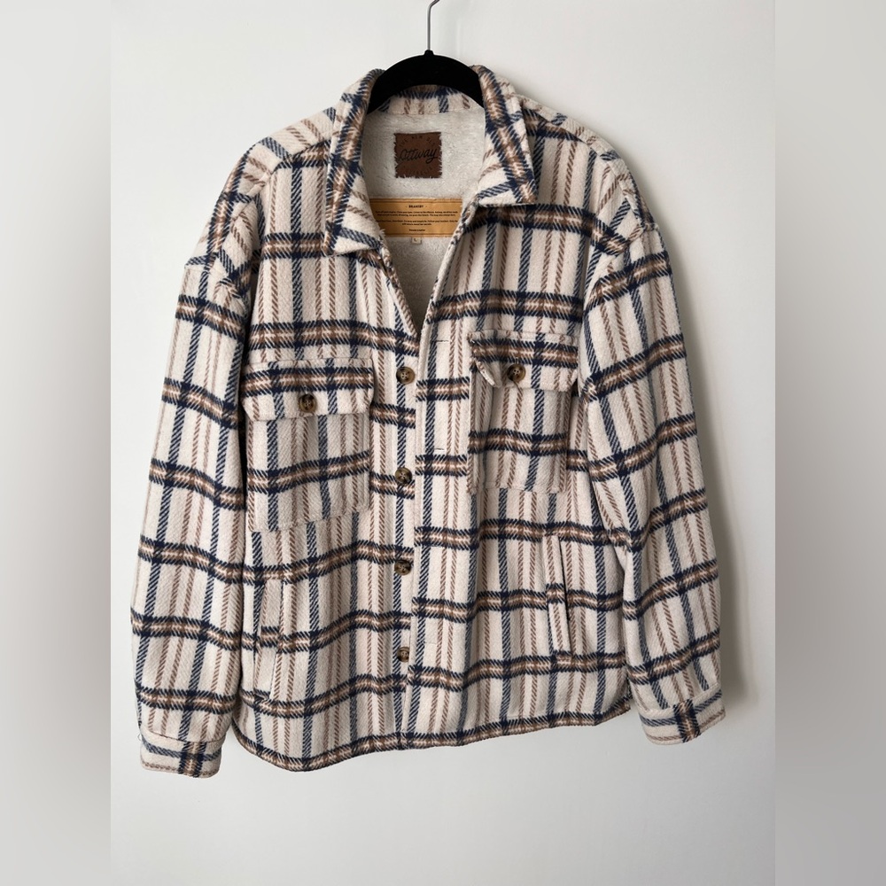 Men's Ottway Plaid Jacket Size Large